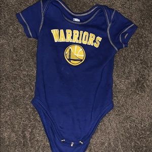 Warriors onesie
